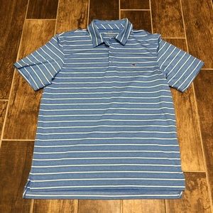 VINEYARD VINES Performance Polo Shirt M Striped